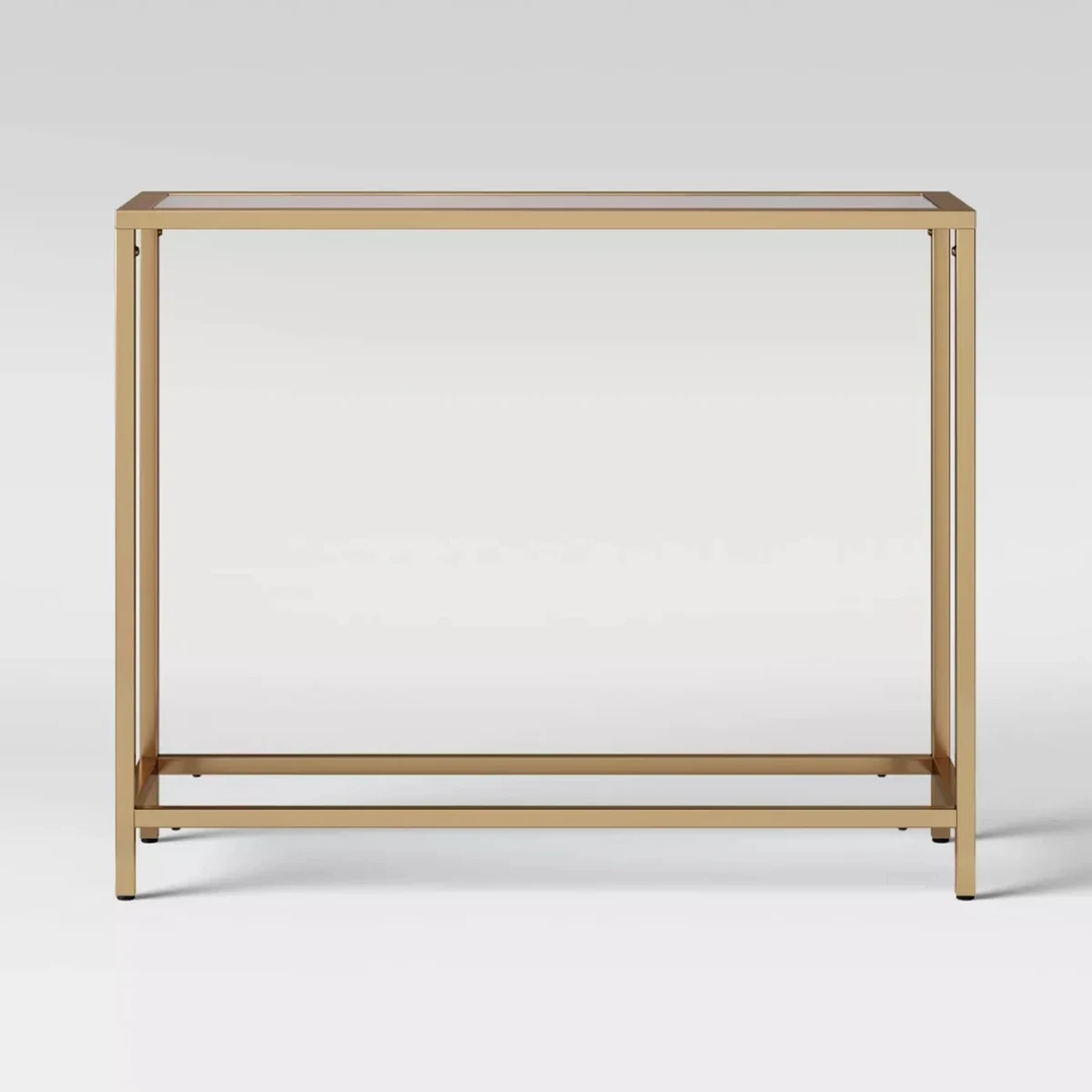 Luxury Glass Console Accent Table